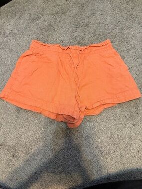 Casual Women's coral Drawstring Shorts